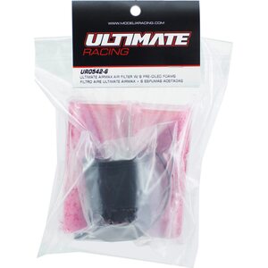 Ultimate Racing ULTIMATE AIRMAX AIR FILTER W/ 6 PRE-OILED FILTER FOAMS UR0542-6
