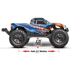 Traxxas Stampede 4x4 VXL HD 1/10 RTR TQi TSM