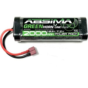 Absima Greenhorn V2 NiMH 7.2V 2000 T-Plug