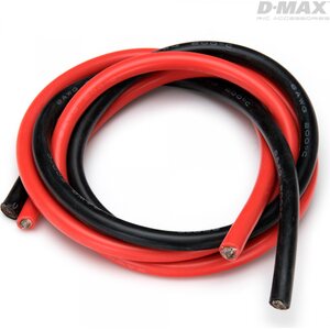 DynoMax Wire Red & Black 6AWG D6/8.6mm x 1m