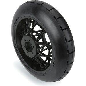 Pro-Line 1/4 Supermoto S3 Motorcycle Rear Tire MTD Black (1): PROMOTO-MX