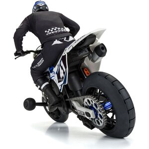Pro-Line 1/4 Supermoto S3 Motorcycle Rear Tire MTD Black (1): PROMOTO-MX