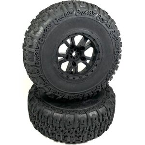 Absima 1:10 Universal Offroad Wheel Set black (2)