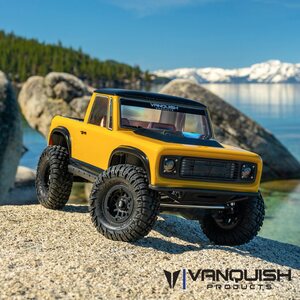 Vanquish Origin Halfcab Body Set - Clear VPS10121