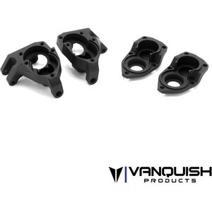 Vanquish F10 Portal Aluminum Front Knuckle - Black VPS08640