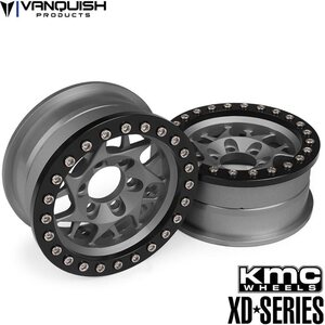 Vanquish KMC 1.9 XD127 Bully Grey Anodized VPS07712