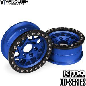 Vanquish KMC 1.9 XD127 Bully Blue Anodized VPS07714