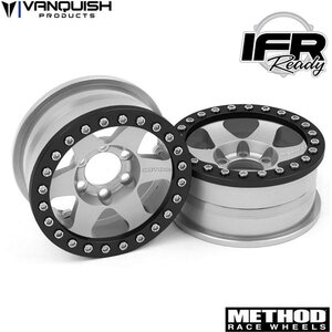 Vanquish Method 1.9 Race Wheel 310 Clear Anodized VPS07764
