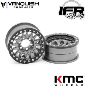 Vanquish KMC 1.9 KM445 Impact Grey Anodized VPS07803