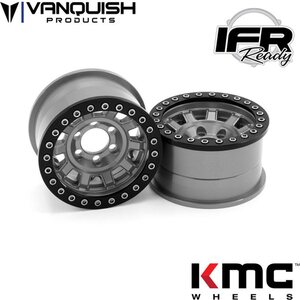 Vanquish KMC 1.9 KM236 Tank Grey Anodized VPS07782