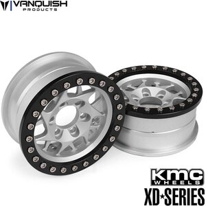 Vanquish KMC 1.9 XD127 Bully Clear Anodized VPS07711