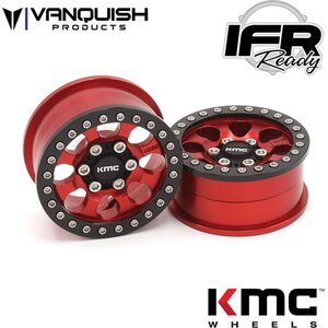 Vanquish KMC 1.9 KM237 Riot Red Anodized VPS08133
