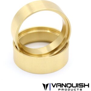 Vanquish 1.9 Brass 0.8" Wheel Clamp Rings (Pair) VPS05253