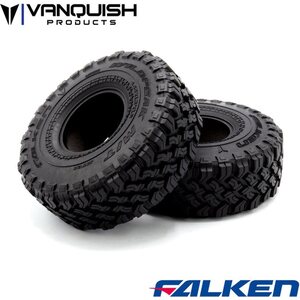 Vanquish Falken Wildpeak M/T 1.9 Tires (2) Red VPS10103