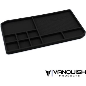 Vanquish Rubber Parts Tray - Black VPS10160