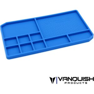 Vanquish Rubber Parts Tray - Blue VPS10162