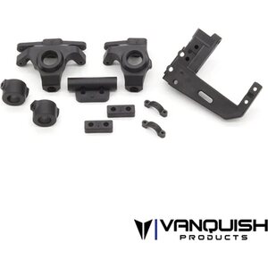 Vanquish H10 Hydro Front Axle Components - Blk VPS08806