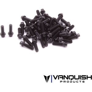 Vanquish Hex Scale Black Wheel Screw Kit VPS05003