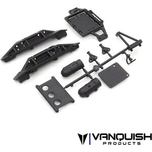 Vanquish H10 Cage Components set #1 -Black VPS10504