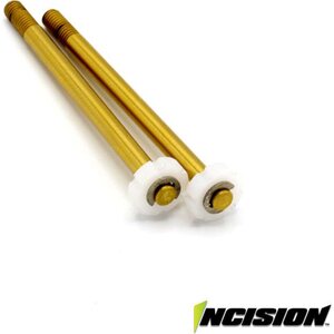 Vanquish X2 TiN Coated S8E 80mm Shock Shafts IRC00510