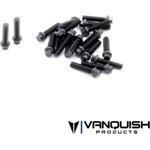 Vanquish M2x8mm Forged Scale Steel Black (20) VPS01711