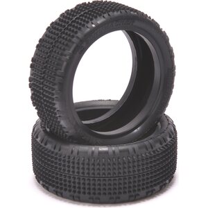 Schumacher Shard - 1/10 4WD Tyres - Front - Yellow - pr U6907