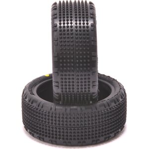 Schumacher Shard - 1/10 4WD Tyres - Front - Yellow - pr U6907