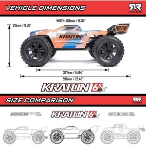 ARRMA RC KRATON 6S 4WD BLX v5