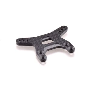 Revolution Design B6 Heavy-Duty Carbon Fiber Shock Tower Front (Flat Arm Type)