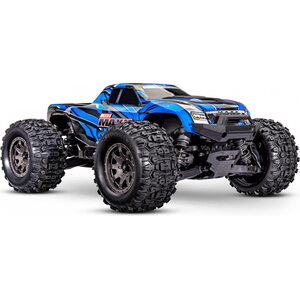 Traxxas Mini MAXX RTR TQ BL-2s Blue - USB-C Charger / 2s LiPo