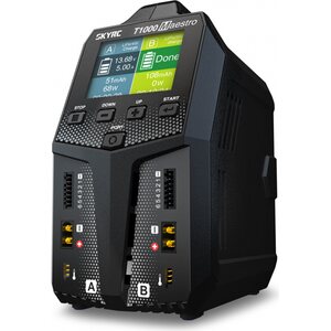 SkyRc T1000 Maestro Laturi AC/DC 2x20A 1000W