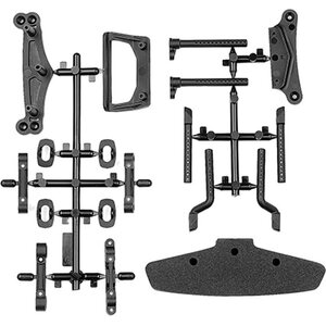 Team Associated DC10 Arm Mounts, Body Mounts, and Bumper Mounts