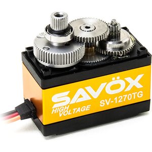 Savöx SV-1270TG Plus Servo 45kg 0.10s HV Alu Coreless Titanium Gear