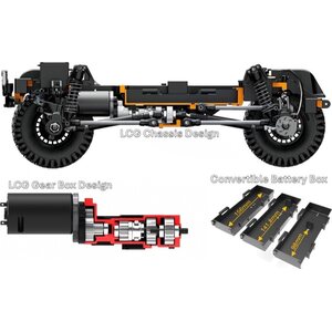 Absima CR4.4 Patrol 1:10 Crawler