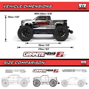 ARRMA RC GRANITE 223S 4X4 RTR 1/10 Brushless Monster Truck