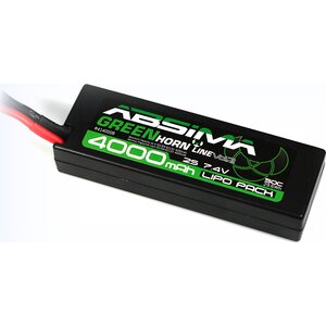 Absima Greenhorn V2 LiPo 7.4V-50C 4000 Hardcase (EC5-Plug)