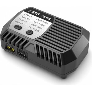 SkyRc e455 Charger LiPo/LiFe/LiHV 2-4S,NiMH 6-8S 50W 240AC