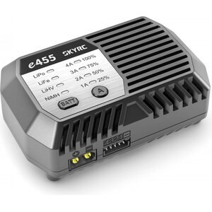 SkyRc e455 Charger LiPo/LiFe/LiHV 2-4S,NiMH 6-8S 50W 240AC