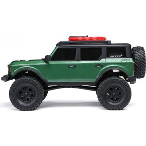 Axial 1/24 SCX24 Ford Bronco 4X4 RTR Brushed Rock Crawler (Mukana akku ja laturi), vihreä