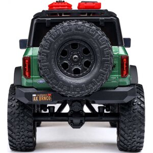 Axial 1/24 SCX24 Ford Bronco 4X4 RTR Brushed Rock Crawler (Mukana akku ja laturi), vihreä