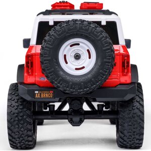 Axial 1/24 SCX24 Ford Bronco 4X4 RTR Brushed Rock Crawler (Mukana akku ja laturi), punainen