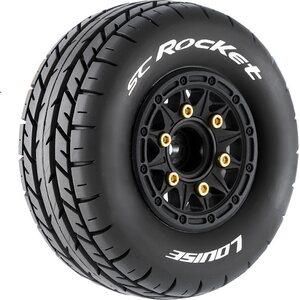 Louise Tires & Wheels SC-ROCKET (Removable Hex 4pcs) Soft (2) L-T3154SB