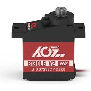 AGF B13DLS V2 2.7 kg-cm 0.072sec Fast Speed Programmable Micro Servo For 450 Size Helicopter / Mini cars