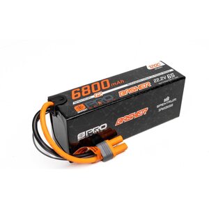 Spektrum 6800mAh 6S 22.2V Smart Pro Basher LiPo 120C IC5 SPMXB6S68