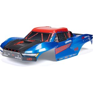 ARRMA RC 1/10 FURY Painted Decaled Trimmed Body Set, Blue