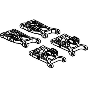Absima Lower Suspension Arm Set F/R