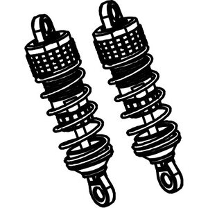Absima Aluminum Shock Absorbers (2)