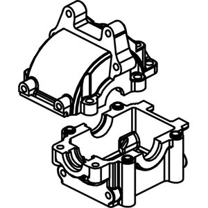 Absima Rear Gear Box