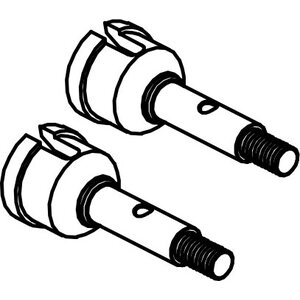 Absima Rear Hub Axle (2)