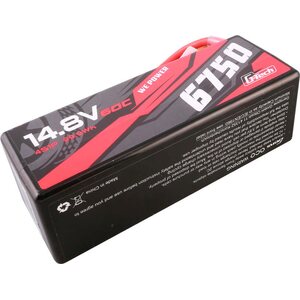 Gens ace G-Tech Hardcase 6750mAh 14.8V 60C 4S1P Lipo Battery with XT90 Plug